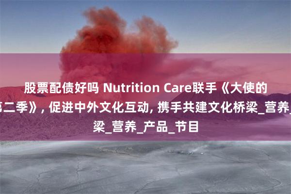 股票配债好吗 Nutrition Care联手《大使的宝藏家宴第二季》, 促进中外文化互动, 携手共建文化桥梁_营养_产品_节目