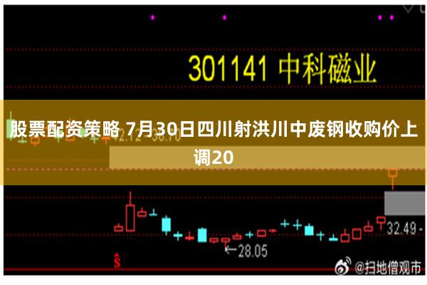 股票配资策略 7月30日四川射洪川中废钢收购价上调20