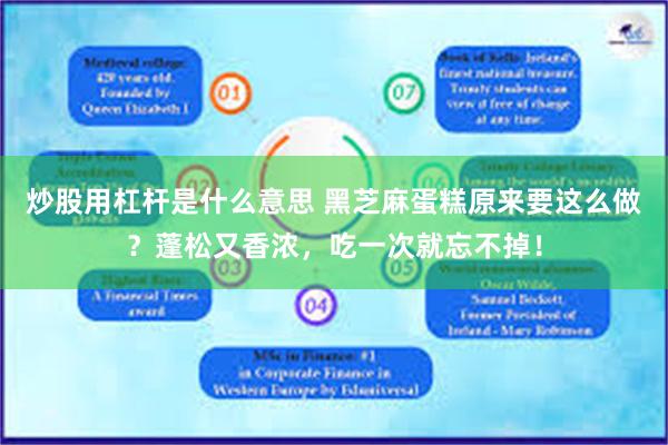 炒股用杠杆是什么意思 黑芝麻蛋糕原来要这么做？蓬松又香浓，吃一次就忘不掉！