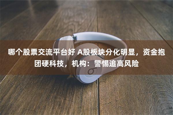 哪个股票交流平台好 A股板块分化明显，资金抱团硬科技，机构：警惕追高风险
